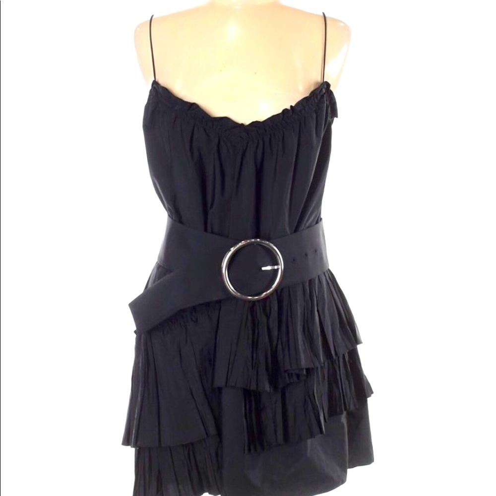Zara Black mini sleeveless dress size S